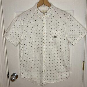 Vintage Denim & Supply‎ Ralph Lauren Stars Print Short Sleeve Shirt Size Medium